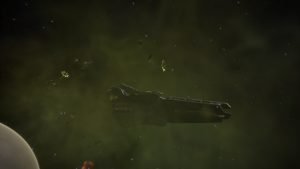Federation Capital Ship attacked